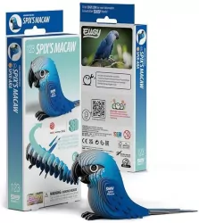 Ara Modra Papuga. Eko Układanka 3D