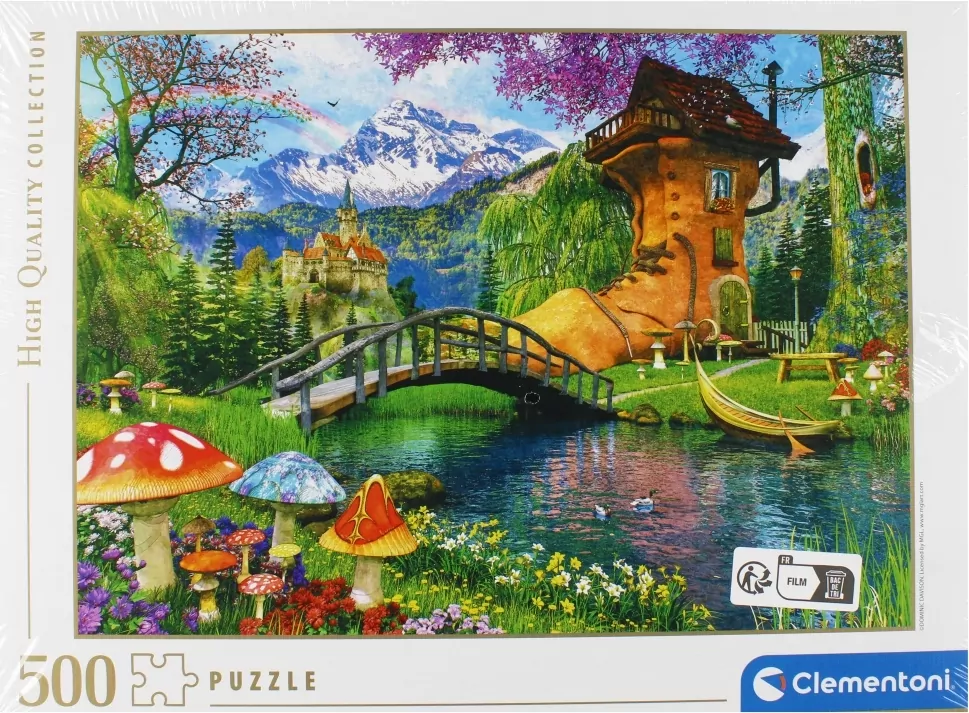 Puzzle 500 HQ. The Old Shoe House. 35522 - tantis.pl