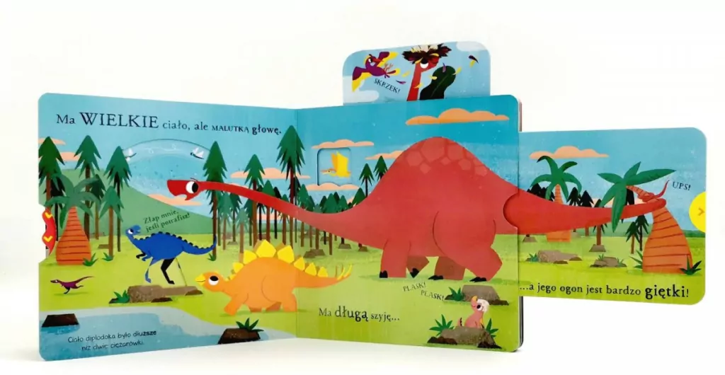 Diplodok. Poznajmy dinozaury. Akademia mądrego dziecka - tantis.pl