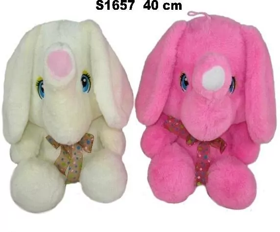 Maskotka Słoń. 2 wzory 40cm Mix - tantis.pl