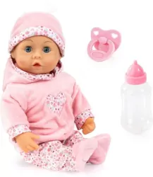 Bobas pierwsze słowa różowy 38cm