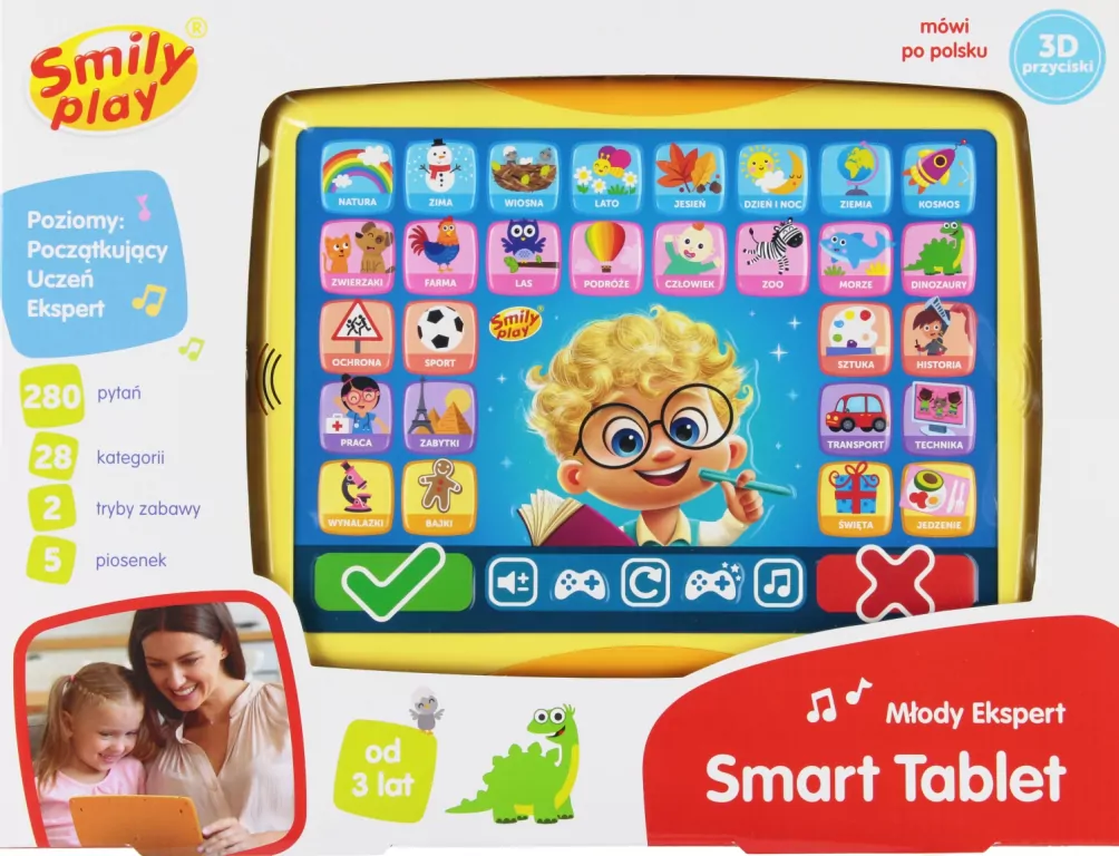Smart Tablet młody ekspert - tantis.pl
