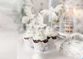 Dekoracje do muffinek Gołębie 14.5cm 6szt - tantis.pl