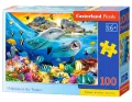 Puzzle 100. Dolphins in the Tropics - tantis.pl