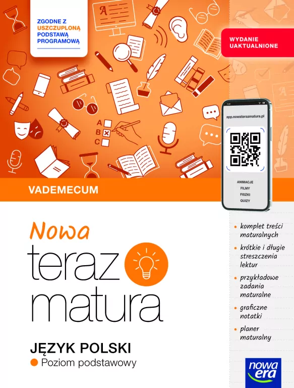 J. Polski Nowa Teraz Matura Vademecum 2025/26 ZP - tantis.pl