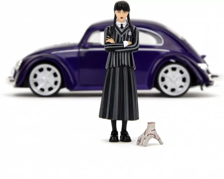Jada Wednesday Volkswagen Beetle 1:24 - tantis.pl