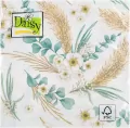 SERWETKA PAP 3W 330X330 KWIATY BIA PM OP20SZT - tantis.pl