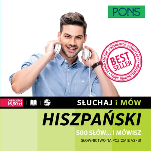 Hiszpański. 500 słów... mówisz. Słuchaj i mów +CD - tantis.pl