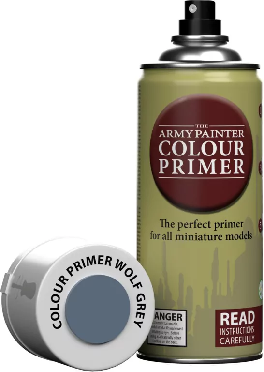 The Army Painter: Colour Primer - Wolf Grey - tantis.pl