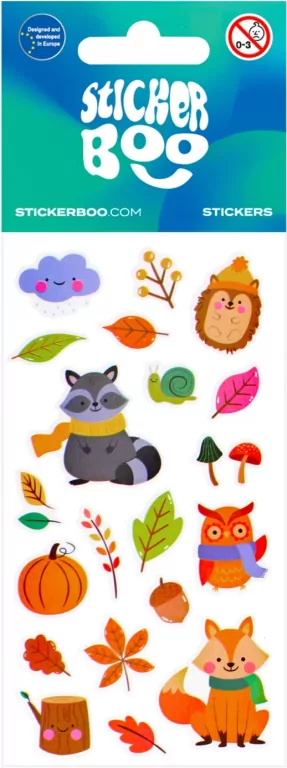 Naklejki Jesień mix - tantis.pl