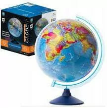 Dante. Globus z mapą fizyczną, 21cm - tantis.pl