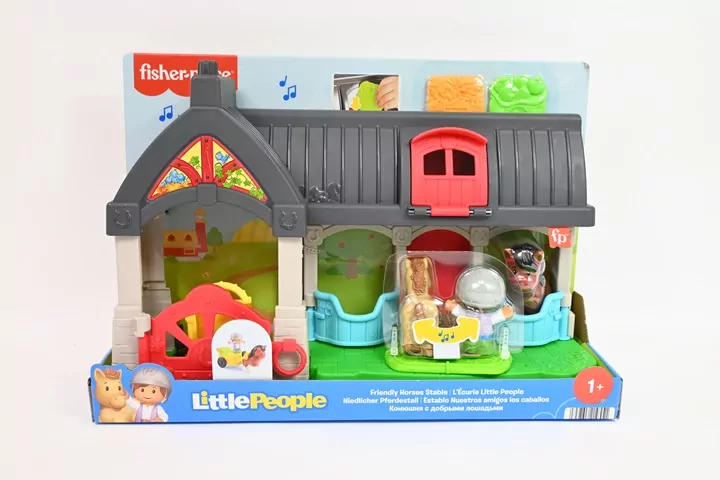 Fisher-Price Little People Stajnia Przyjazne konik - tantis.pl