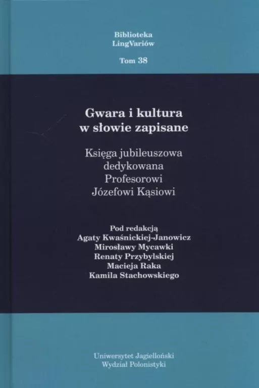 Gwara i kultura w słowie zapisane - tantis.pl