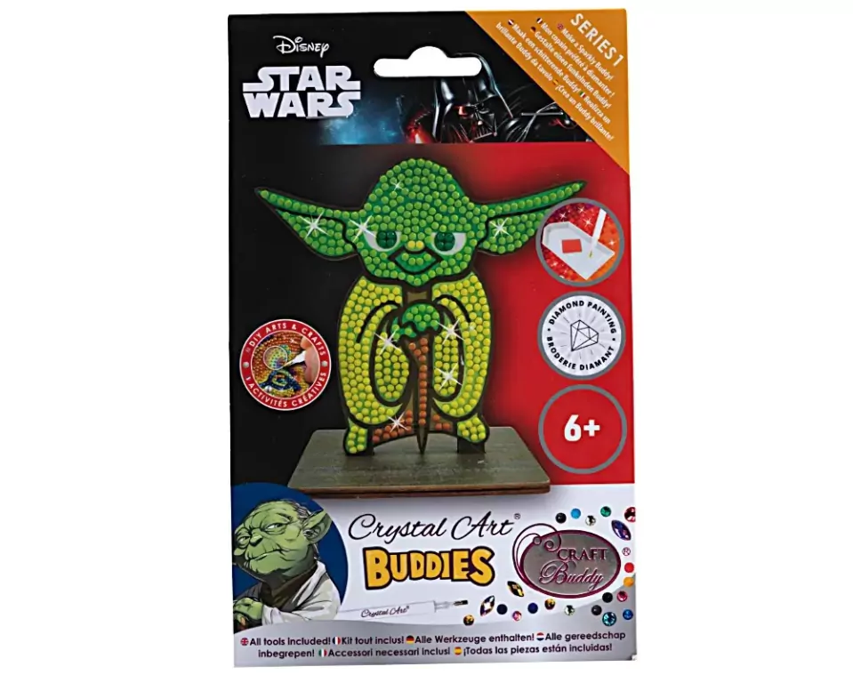 Mozaika diamentowa 2D Yoda - tantis.pl