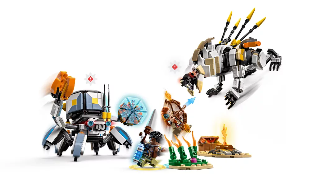 LEGO® Aloy i Varl kontra krabołaz i piłoząb 77037 - tantis.pl