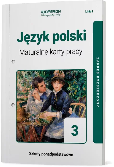 Język polski 3. Linia I. Maturalne karty pracy. Zakres rozszerzony. Szkoły ponadpodstawowe - tantis.pl