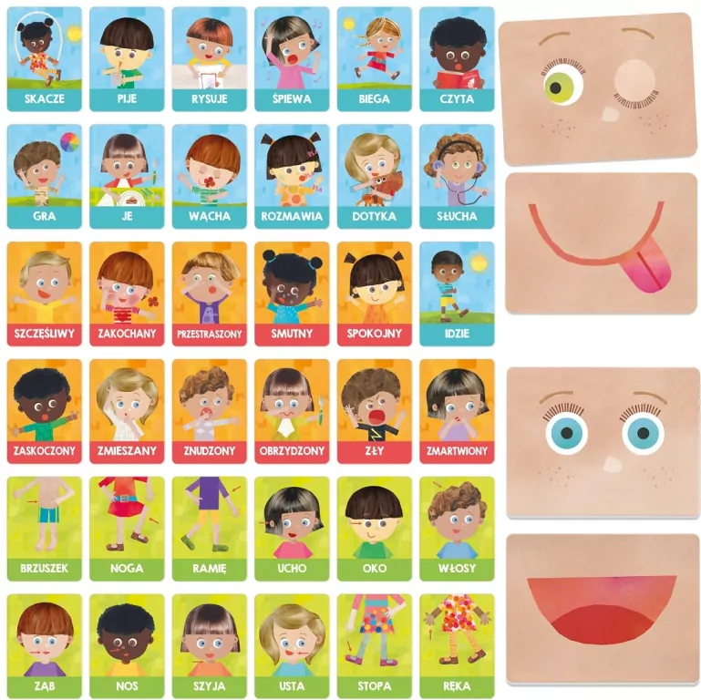 HEADU. Montessori. Gra emocje i działania 1-4 lata - tantis.pl