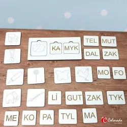 Układanka sylabowa, część 6