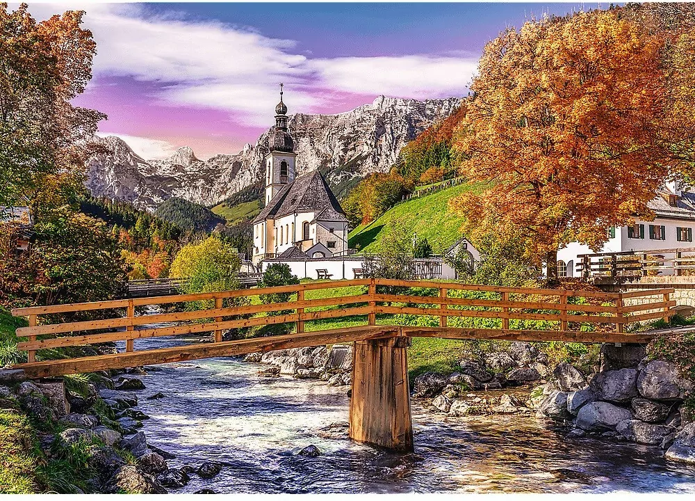 TREFL. Puzzle 1000 Jesienna Bawaria - tantis.pl
