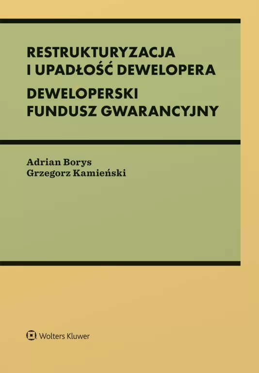 Restrukturyzacja i upadłość dewelopera - tantis.pl