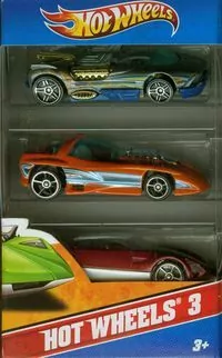 Hot Wheels. Samochodziki. Trzypak - tantis.pl