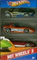 Hot Wheels. Samochodziki. Trzypak - tantis.pl