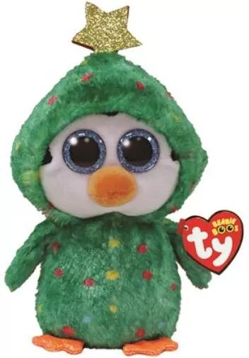Boos maskotka Noel - zielony pingwin 15cm - tantis.pl