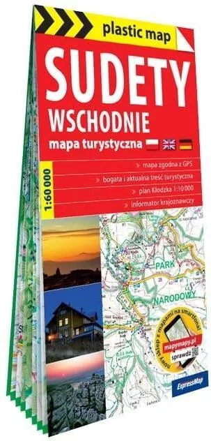 Sudety Wschodnie. Plastic map 1:60 000 - tantis.pl