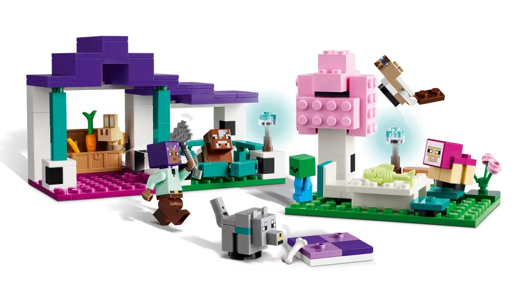 LEGO® Minecraft®. Rezerwat zwierząt 21253 - tantis.pl