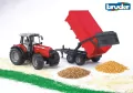 Traktor Massey Ferguson 7480 z przyczepą wywrotką - tantis.pl
