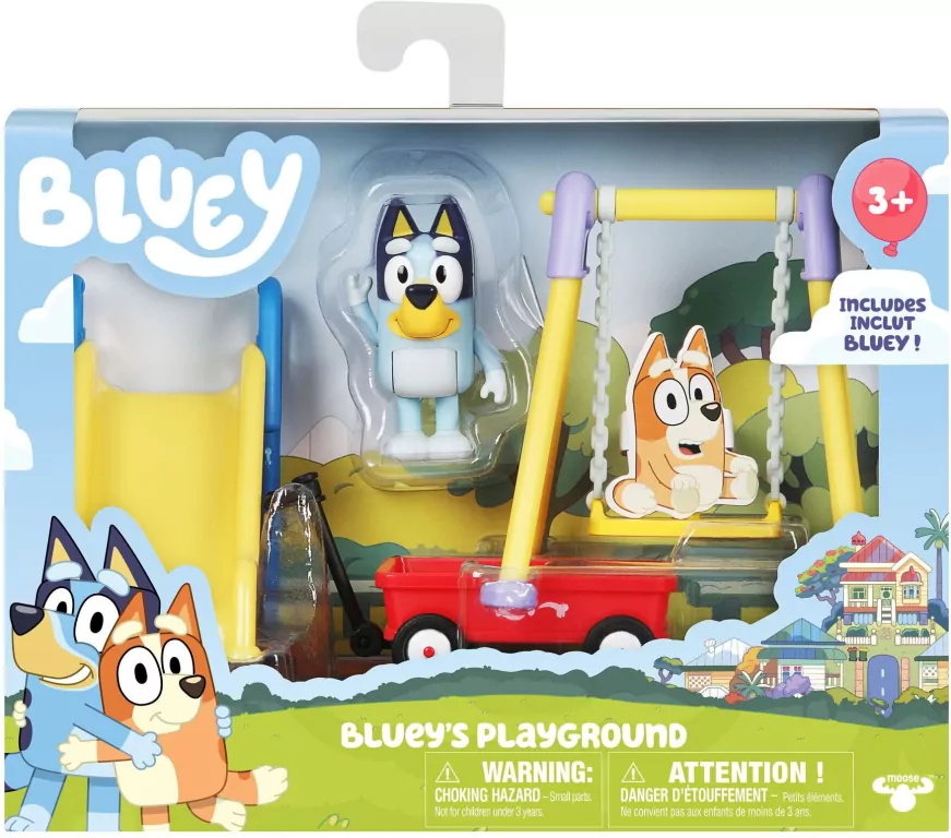 Bluey. Plac zabaw z figurką - tantis.pl