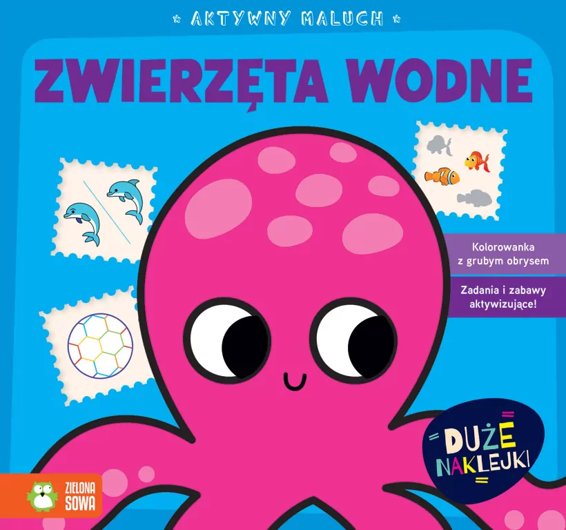Aktywny maluch. Zwierzęta wodne - tantis.pl