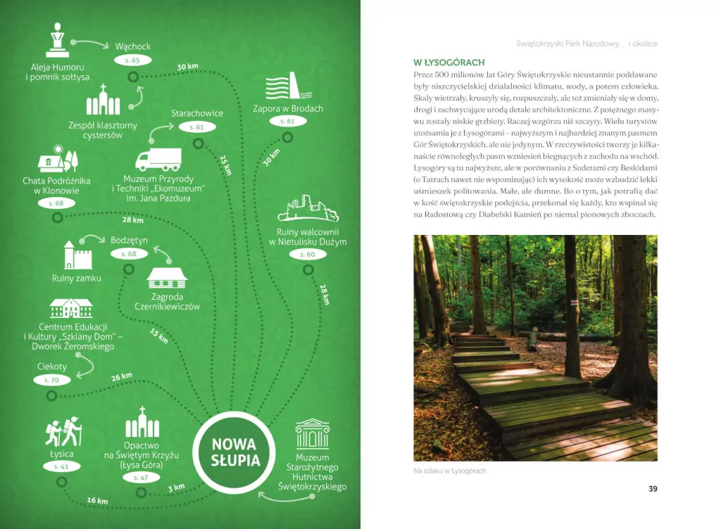 Góry Świętokrzyskie i Ziemia Sandomierska. Slow przewodnik - tantis.pl