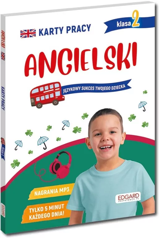 Angielski. Karty pracy. Klasa 2 - tantis.pl