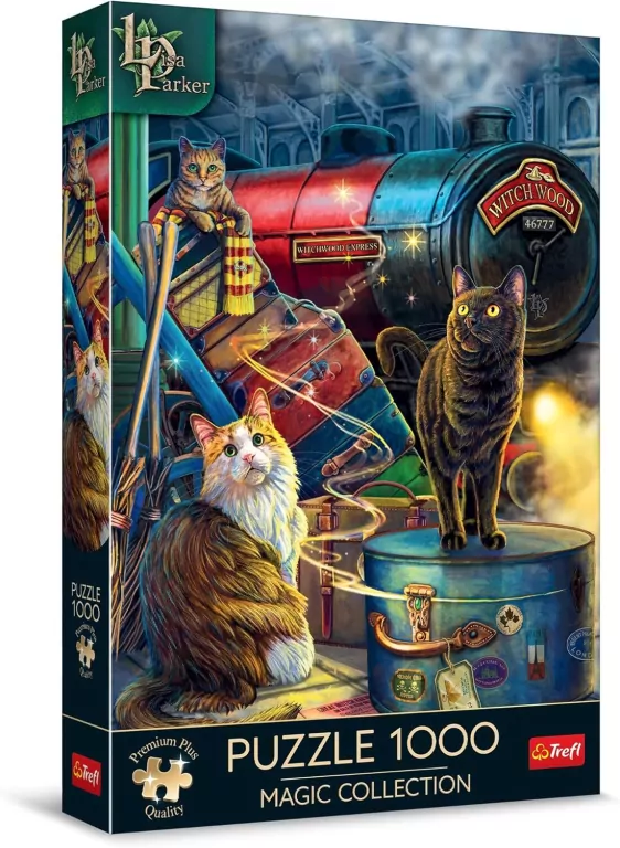 Trefl. Puzzle 1000. Ekspres czarownic - tantis.pl