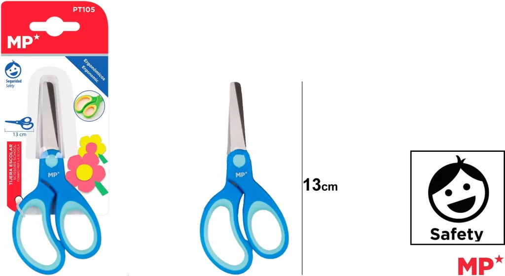 Nożyczki szkolne 13cm - tantis.pl