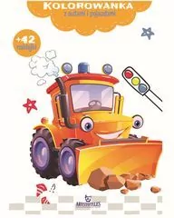 Kolorowanka z autami i pojazdami - tantis.pl