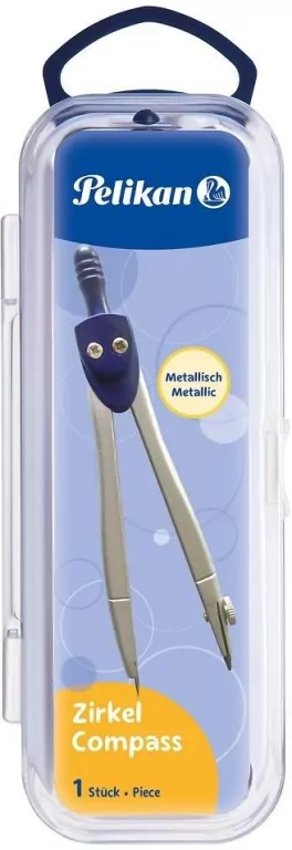 Cyrkiel metalowy w etui - tantis.pl