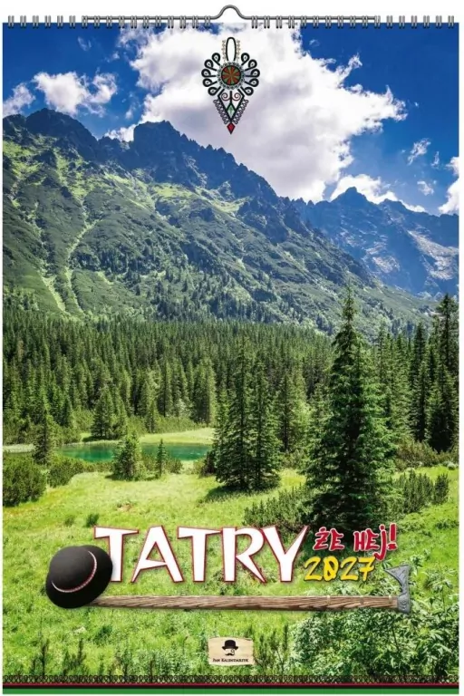 Kalendarz 2027 A3 ścienny Tatry, że hej! - tantis.pl