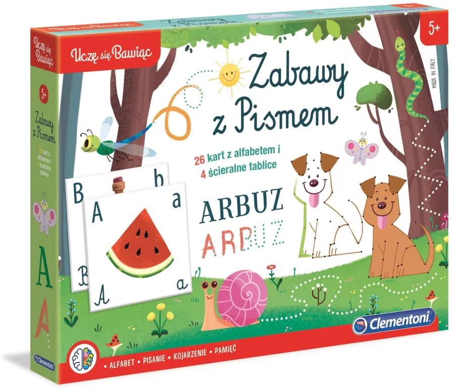 Zabawy z pismem. Uczę się bawiąc - tantis.pl