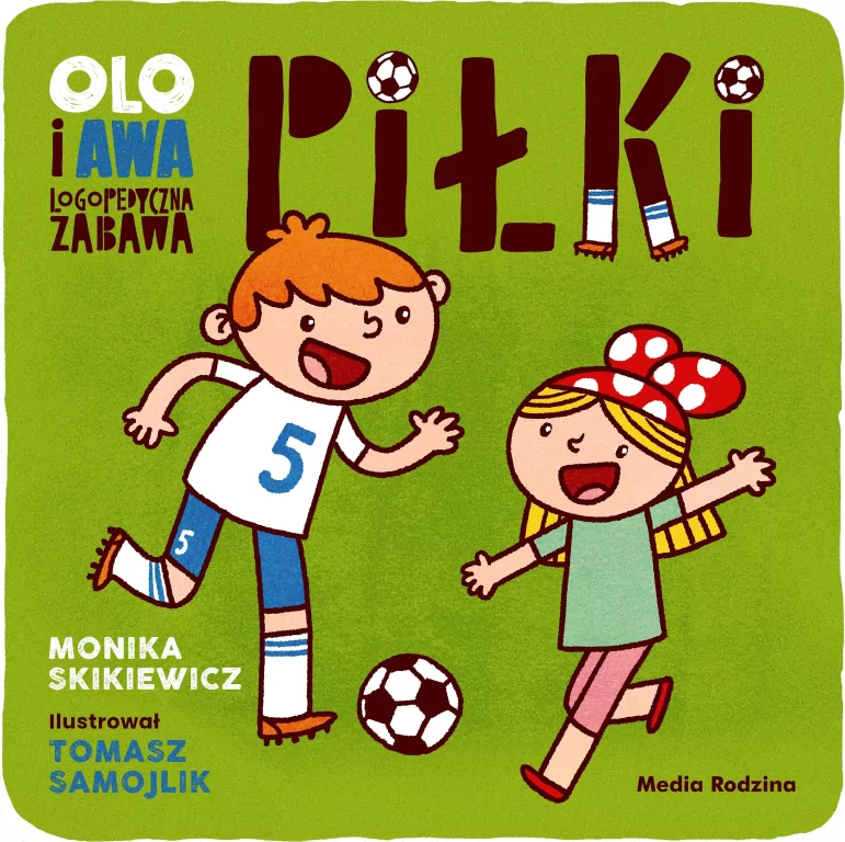 Piłki. Olo i Awa. Logopedyczna zabawa - tantis.pl