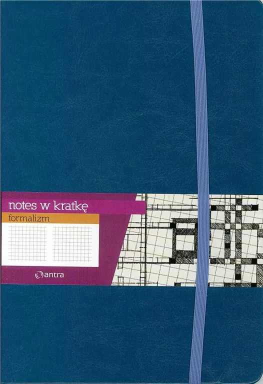 Notes A5 Kratka Formalizm Granatowy ANTRA - tantis.pl