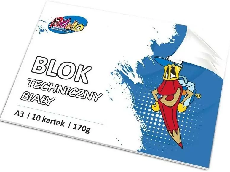 Blok techniczny A3 170g 10 kartek - tantis.pl