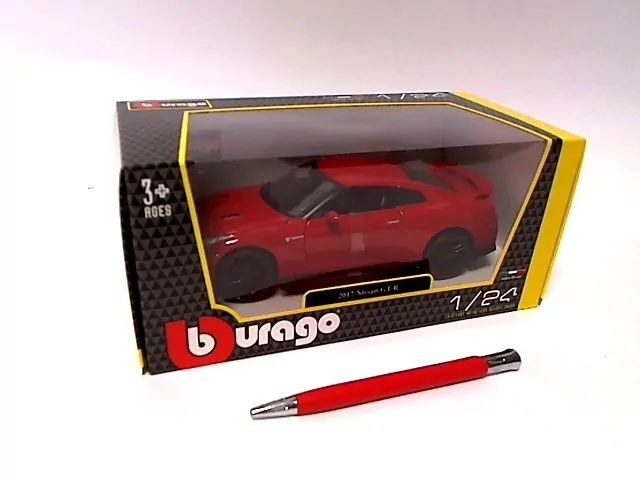 Nissan GT-R 1:24. Czerwony - tantis.pl