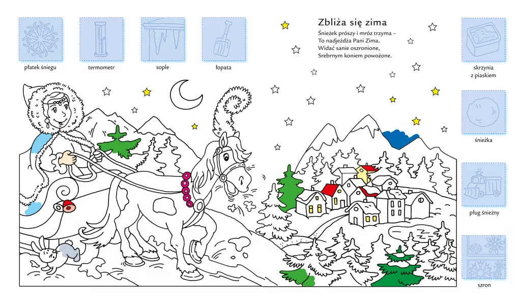 Zima. Zabawa i nauka - tantis.pl