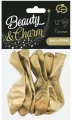Balony Beauty&Charm platynowe/złote 12"/ - tantis.pl