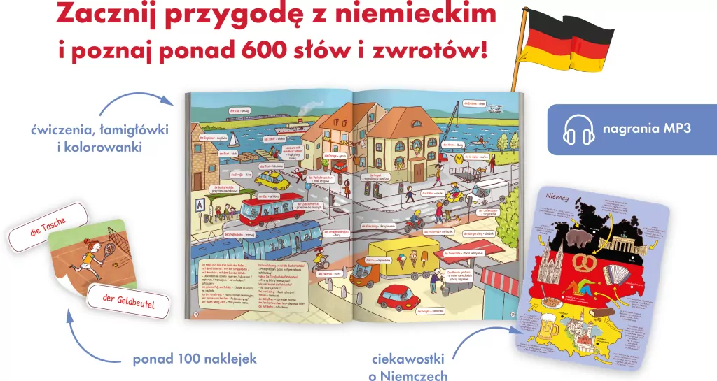 Kapitan Nauka. Mój pierwszy kurs niemieckiego w.2 - tantis.pl