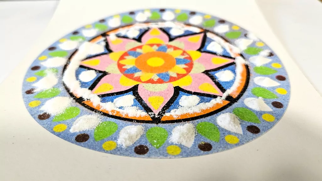 Piaskowe Malowanki Mandala Sand Art - tantis.pl