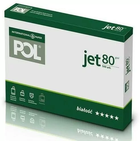 Papier ksero Poljet. A4 500 arkuszy - tantis.pl