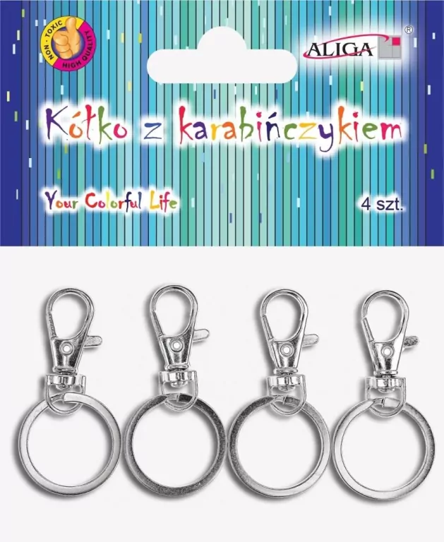 Kółka z karabińczykiem - tantis.pl